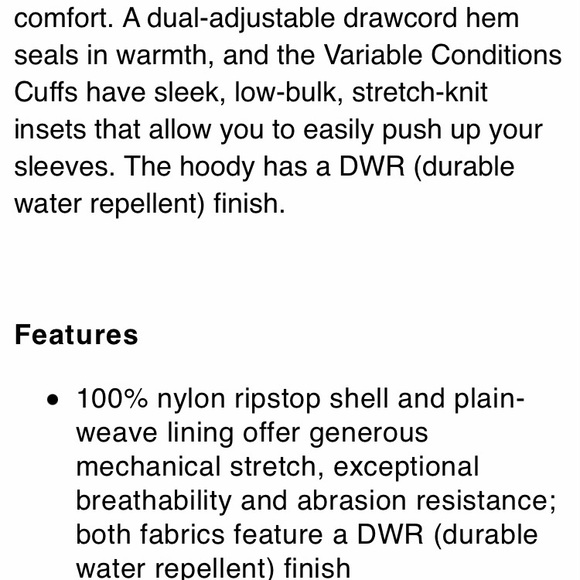 PATAGONIA NWOT MEN JACKET HOODY NANO AIR XXL BLACK - Picture 9 of 16